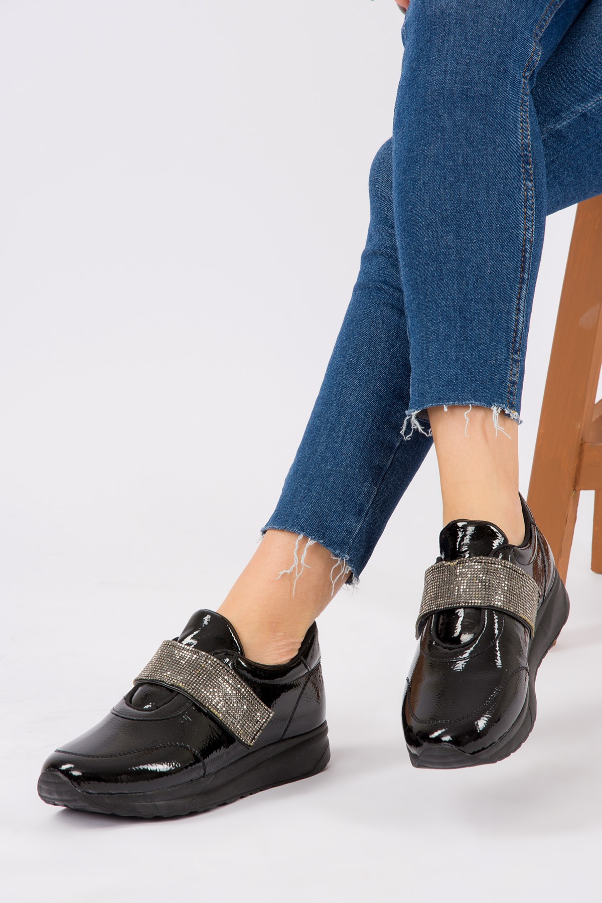 Siyah/Platin Kadın Sneakers H932780108