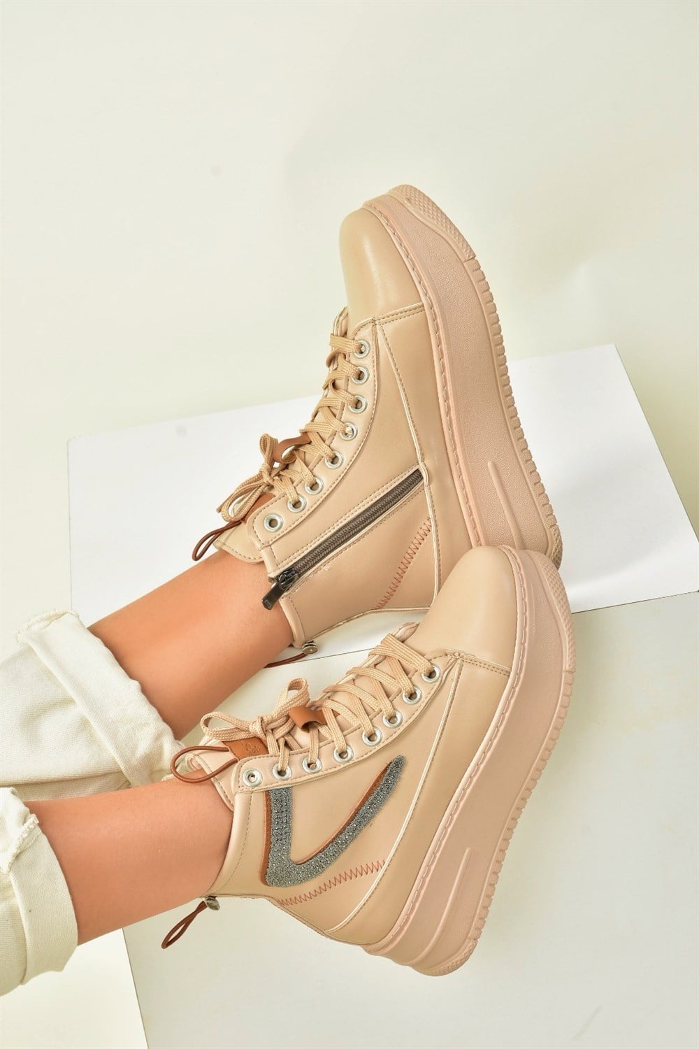 Ten  Sneaker Kadın Spor Bot N973010109