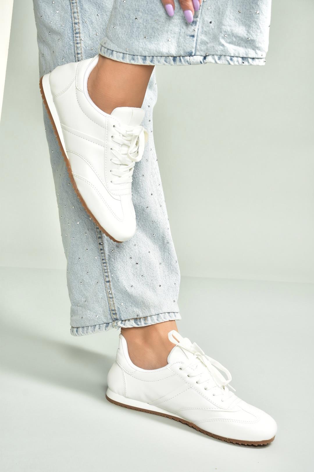 U652846209 Beyaz Spor Ayakkabı Sneakers