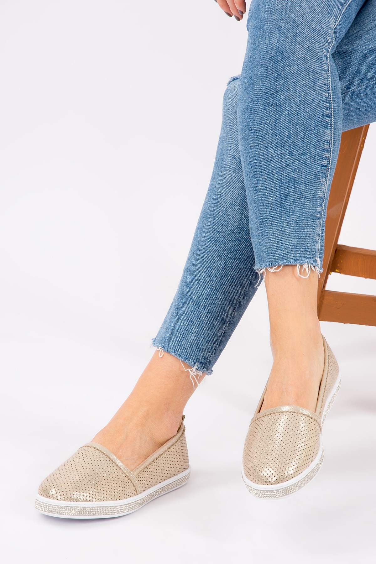 Altın Kadın Sneakers H328801814