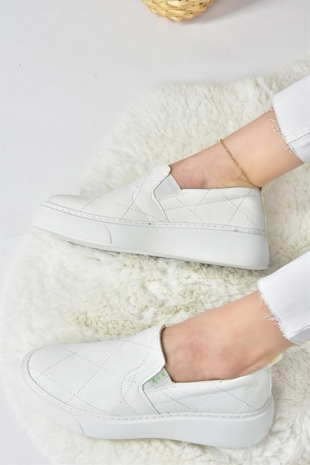 Beyaz Günlük Spor Ayakkabı Sneakers P274049009