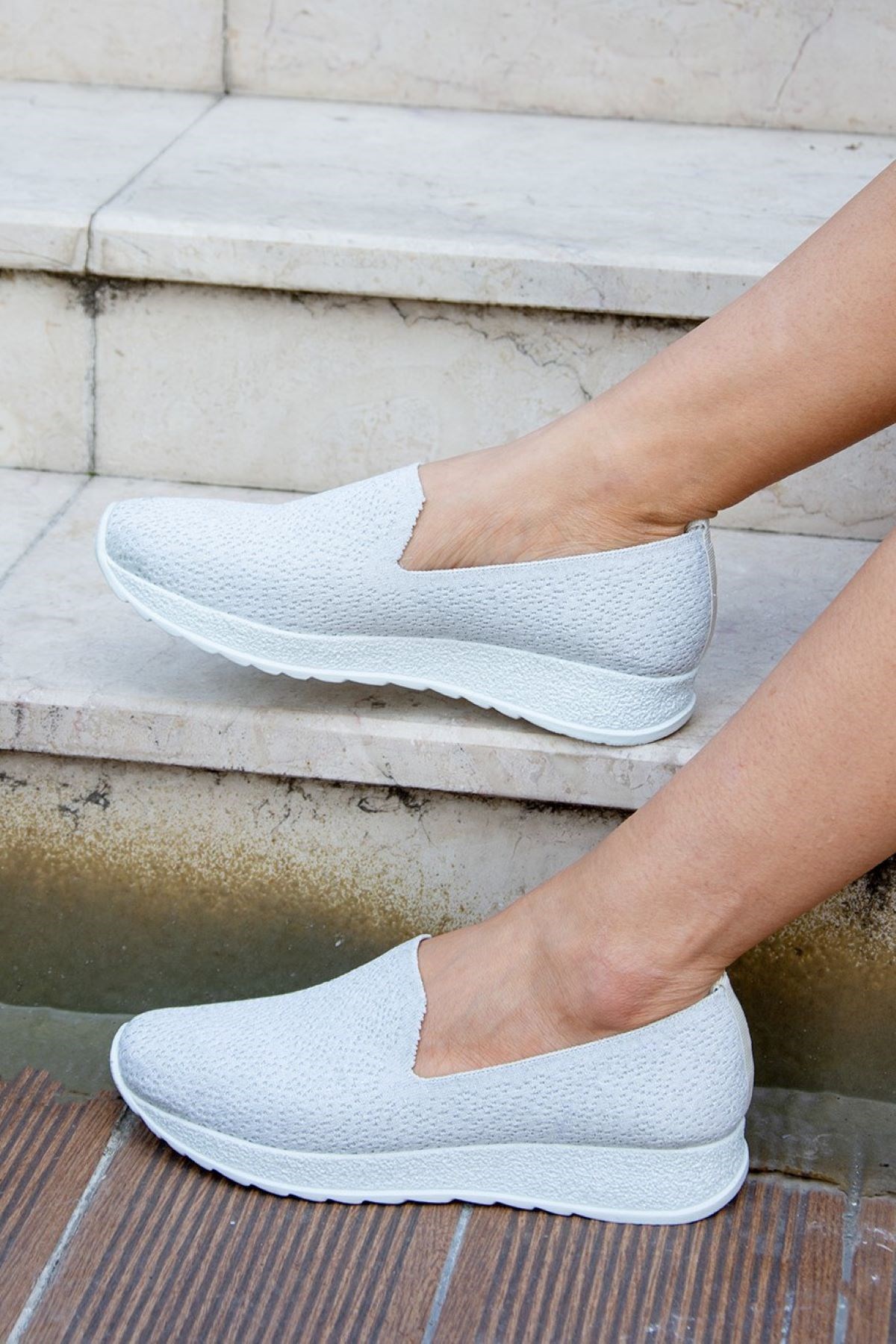 Beyaz Kadın Ayakkabı H242266104