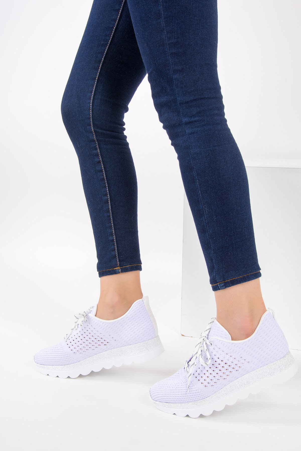 Beyaz Kadın Sneakers F245750004