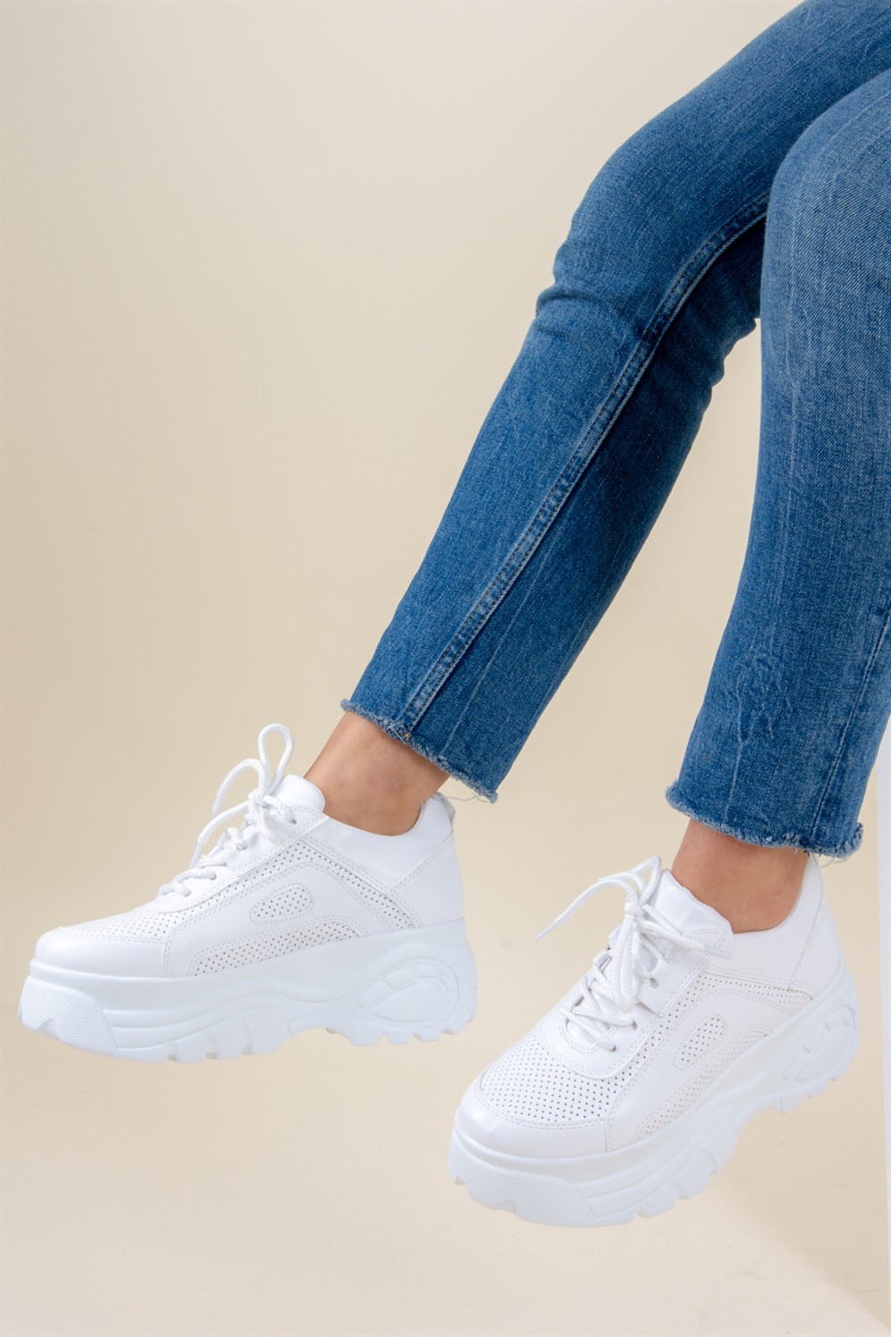 Beyaz Kadın Sneakers F267014409