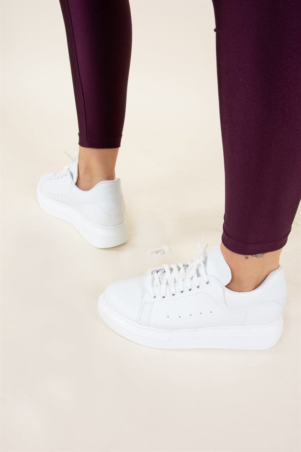Beyaz Kadın Sneakers F270282509