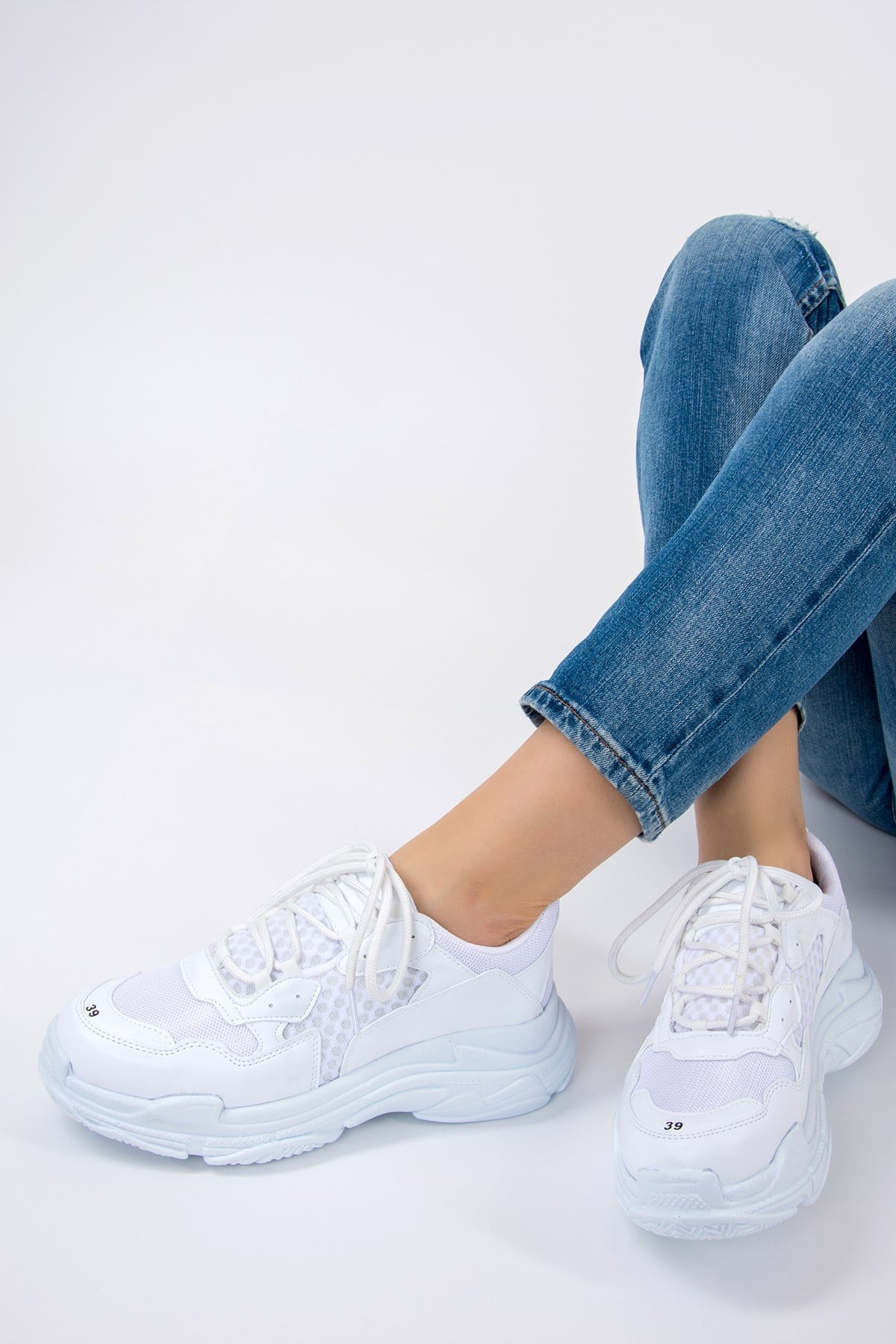 Beyaz Kadın Sneakers F288903309