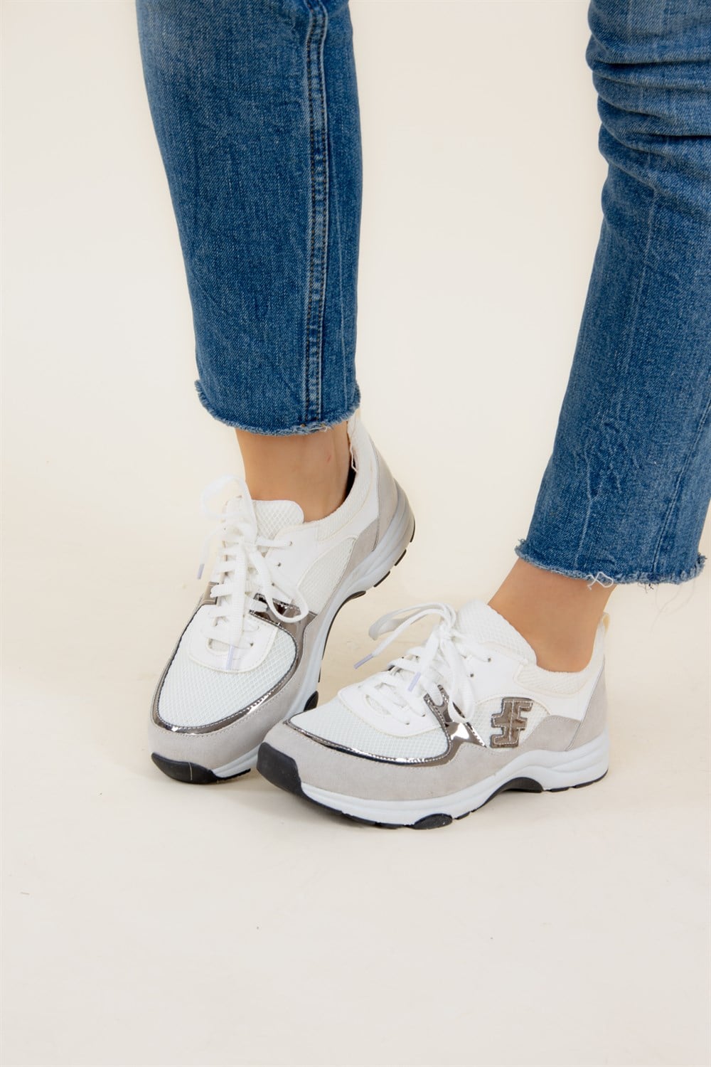 Beyaz Kadın Sneakers F588601004