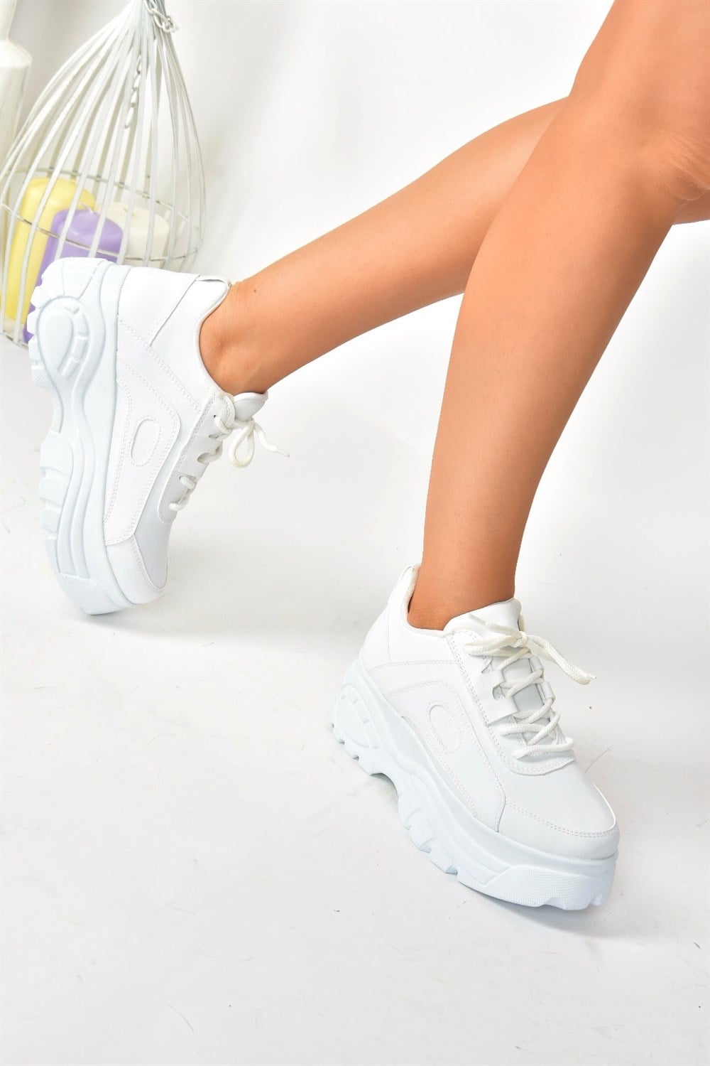 Beyaz Kadın Sneakers H288018809