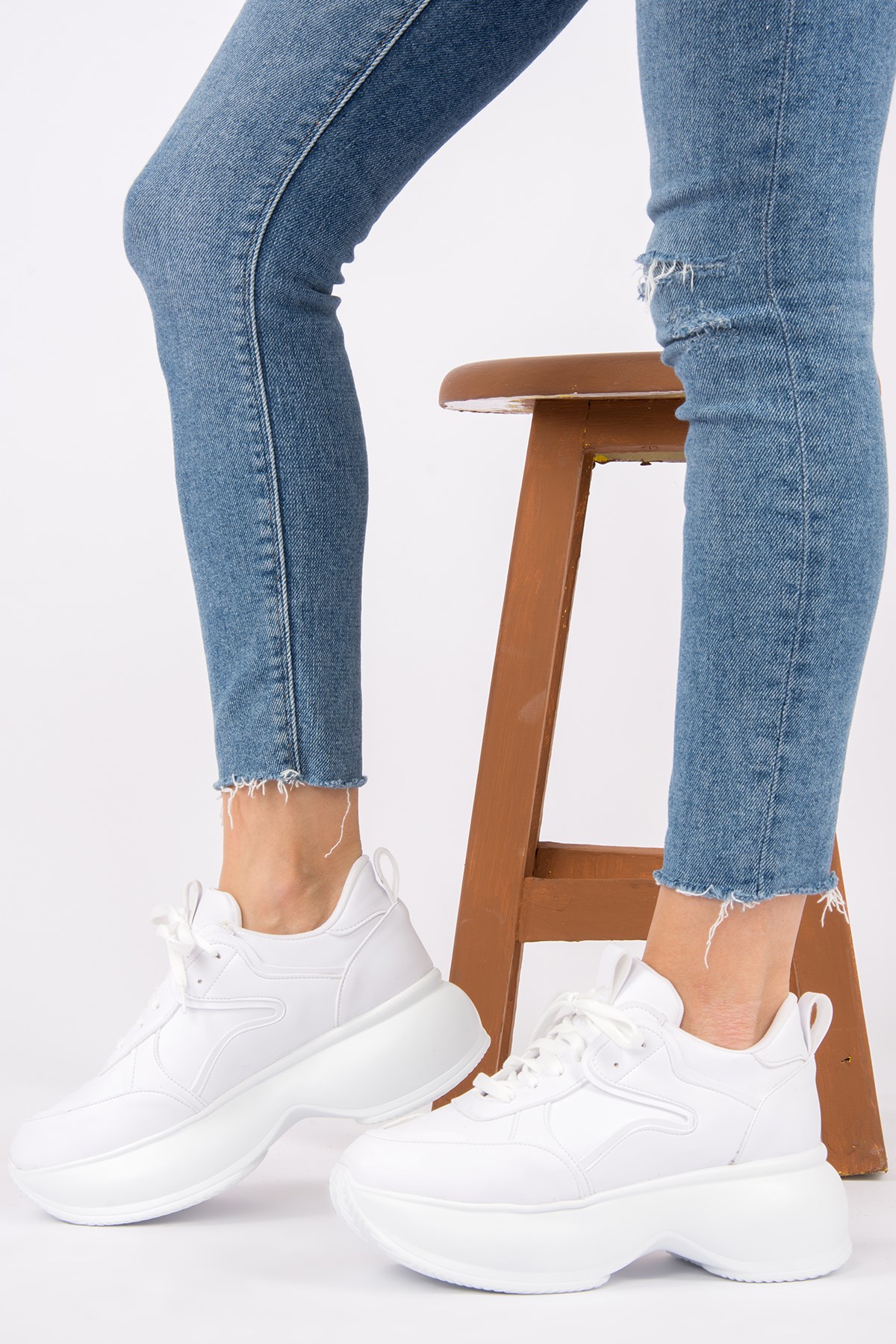 Beyaz Kadın Sneakers H288259009
