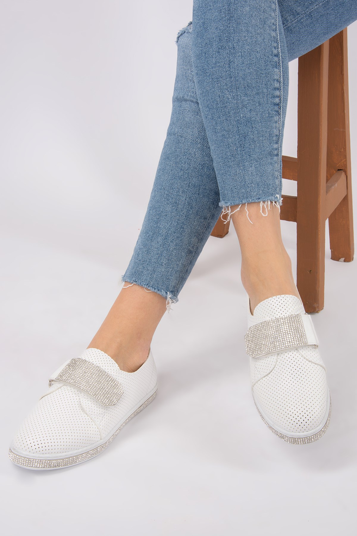Beyaz Kadın Sneakers H820035509