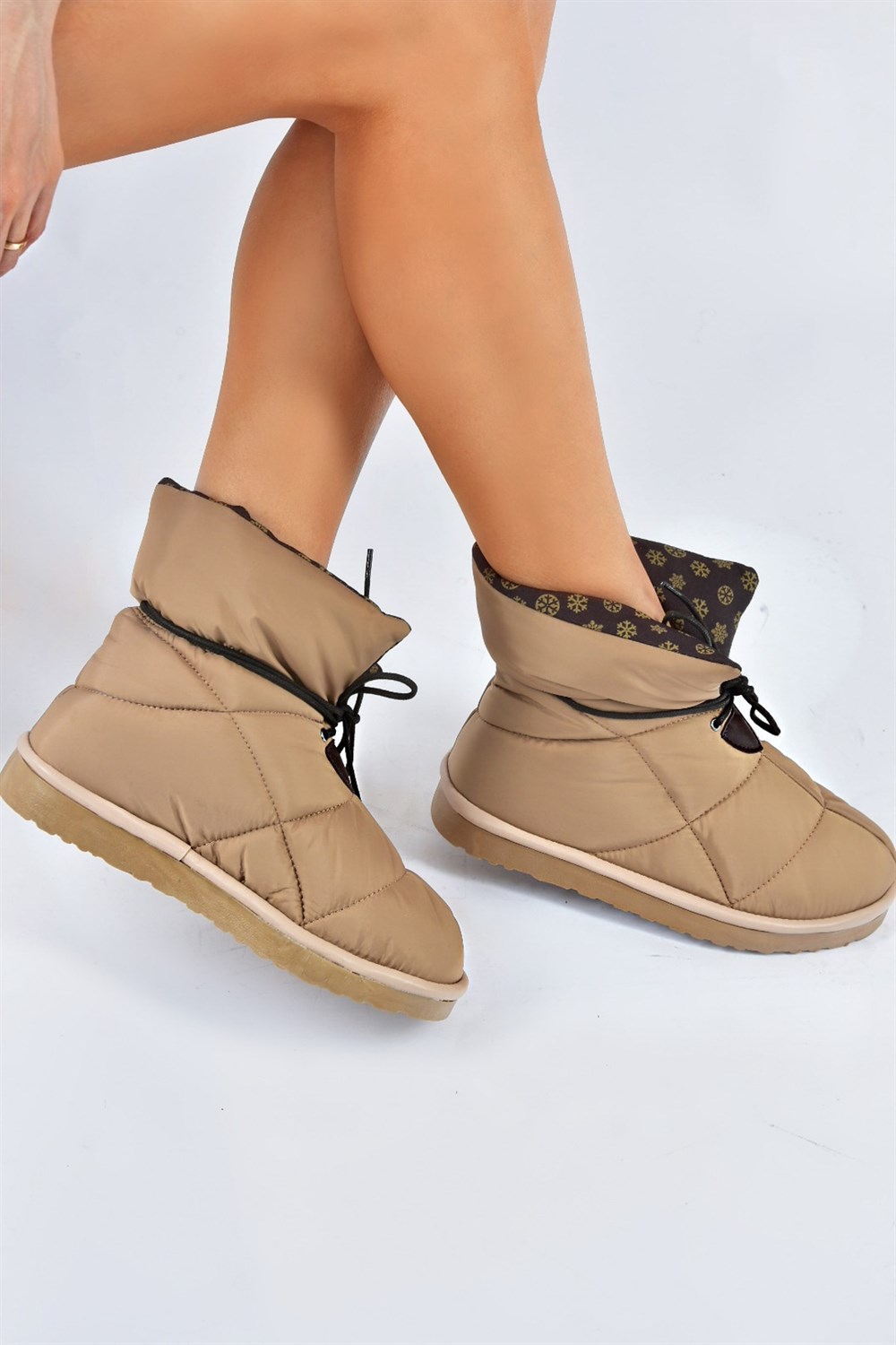 Camel Kumaş Kadın Bot L476777104