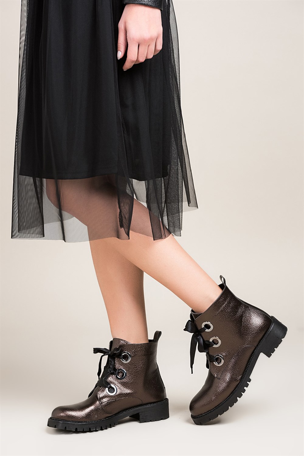 Fox Shoes Bakır Kadın Bot C820100509