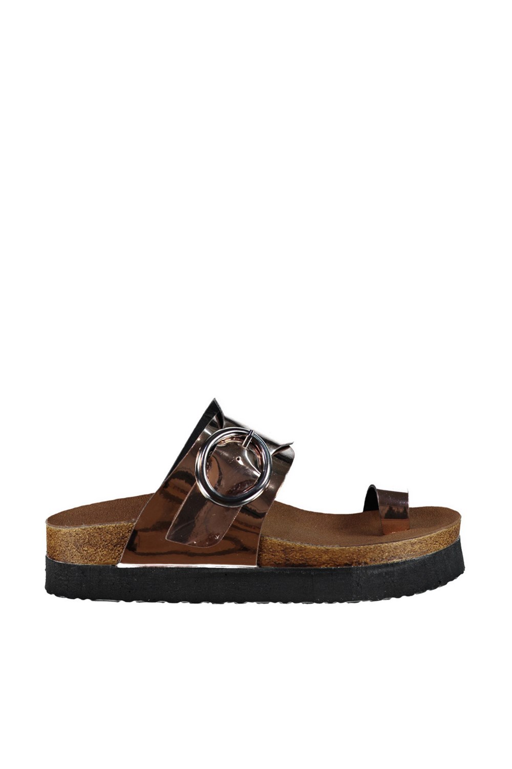 Fox Shoes Bakır Kadın Terlik D777811134