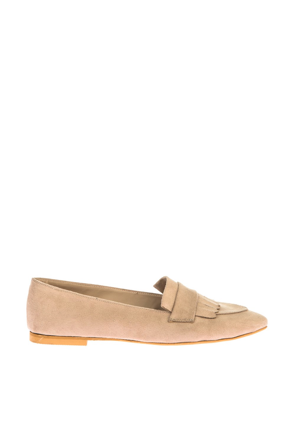 Fox Shoes Bej Kadın Babet D430278002