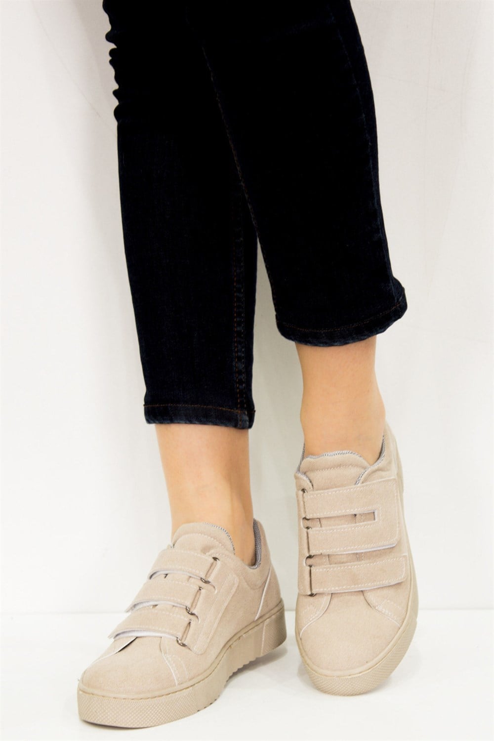 Fox Shoes Bej Kadın Sneakers D602201802