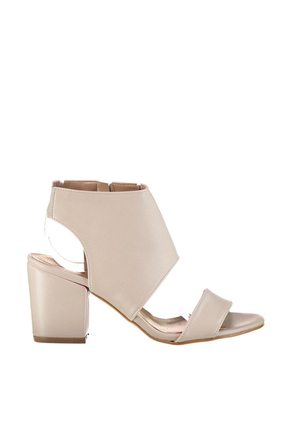 Fox Shoes Bej Kadın Topuklu Ayakkabı D940000209