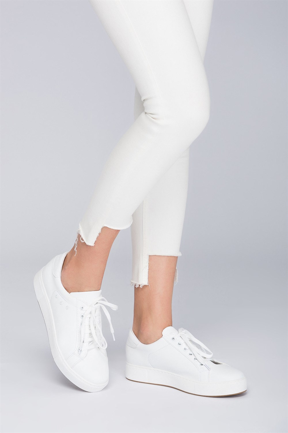 Fox Shoes Beyaz Kadın Sneakers D374003009
