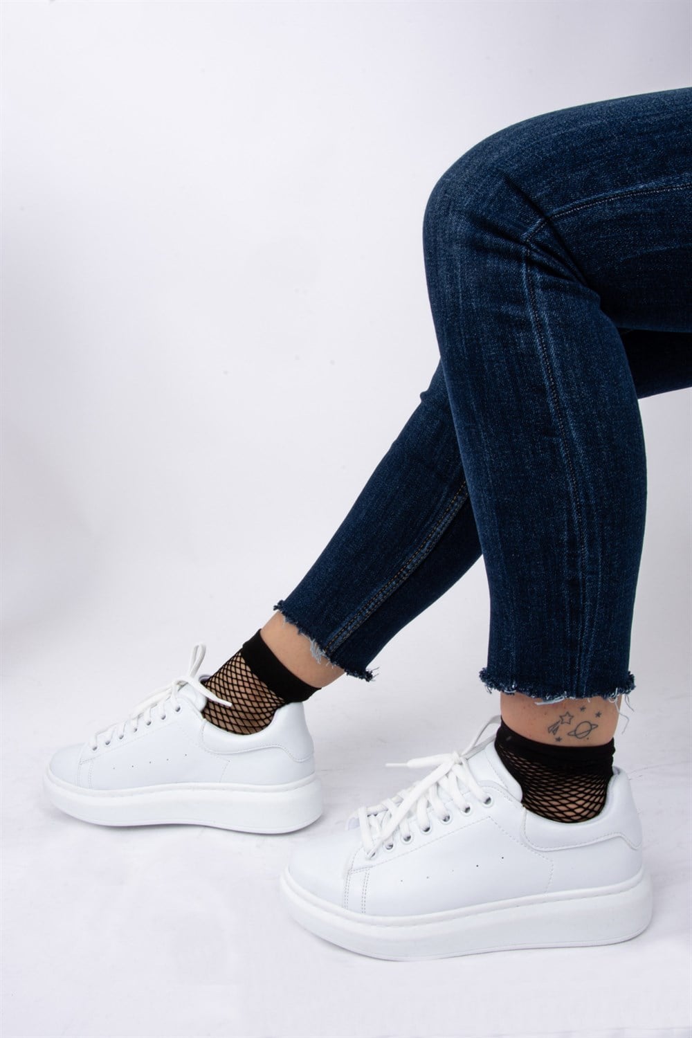 Fox Shoes Beyaz Kadın Sneakers F982937609