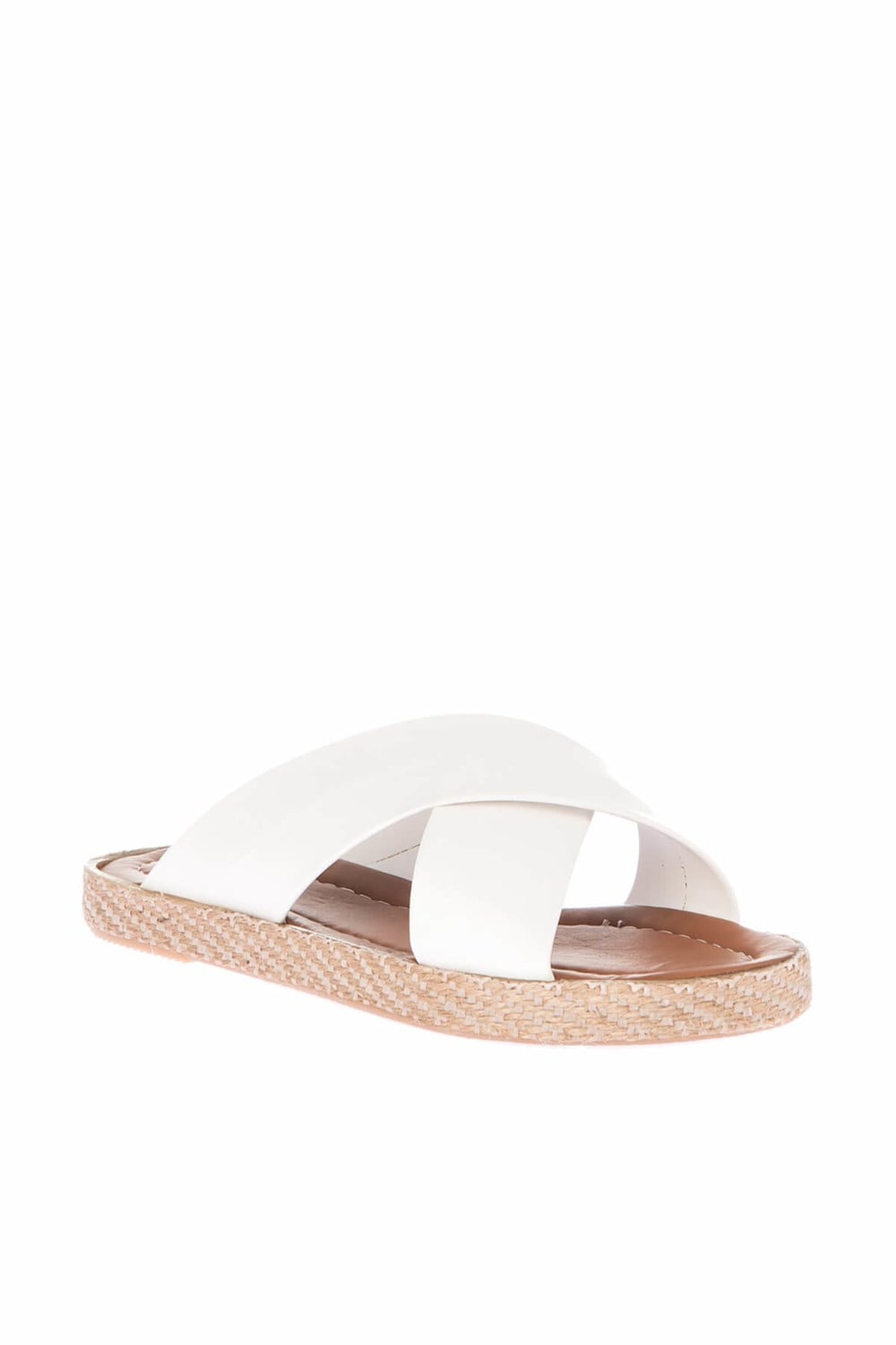 Fox Shoes Beyaz Kadın Terlik D726765109