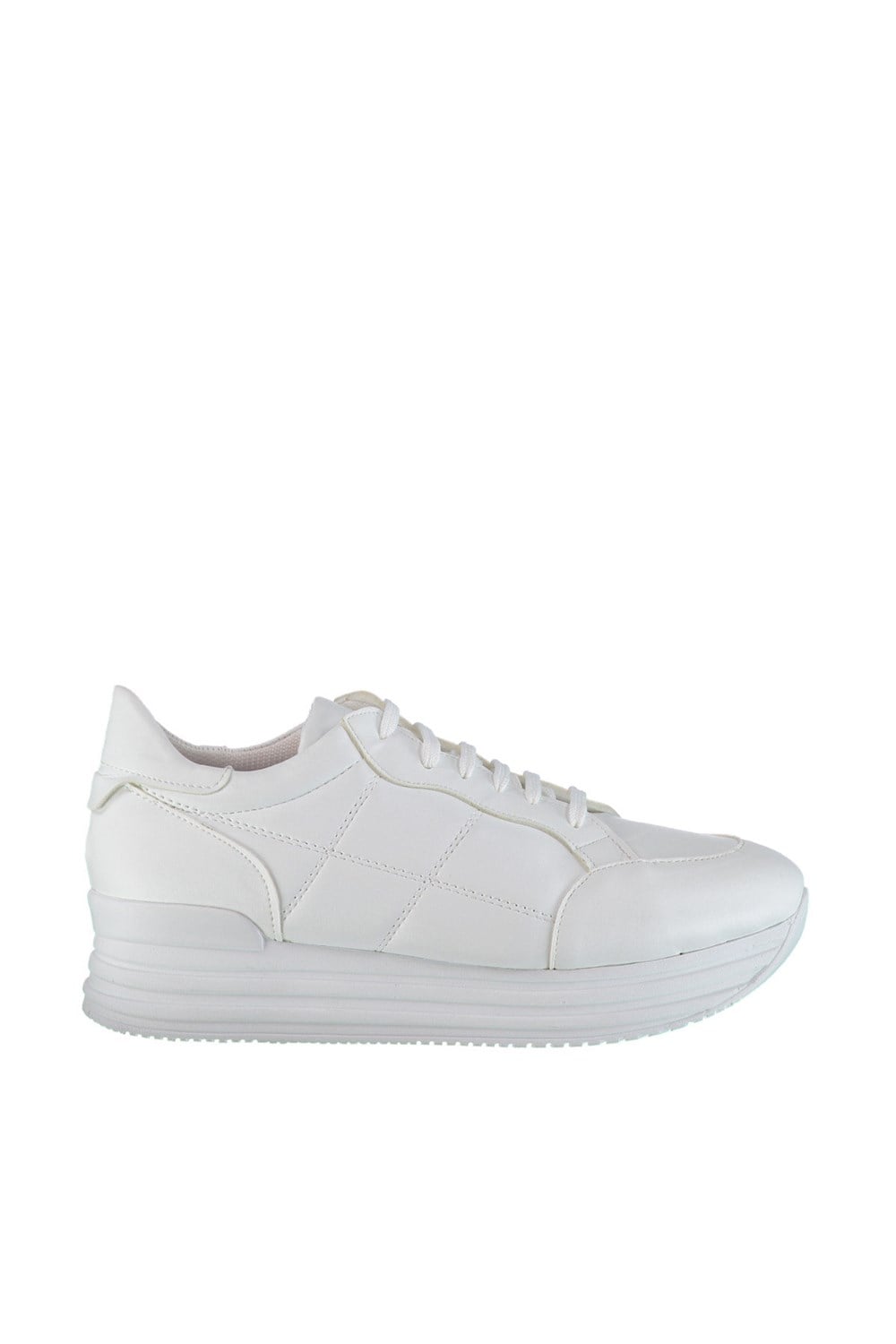 Beyaz Mat Kadın Sneakers D267061209