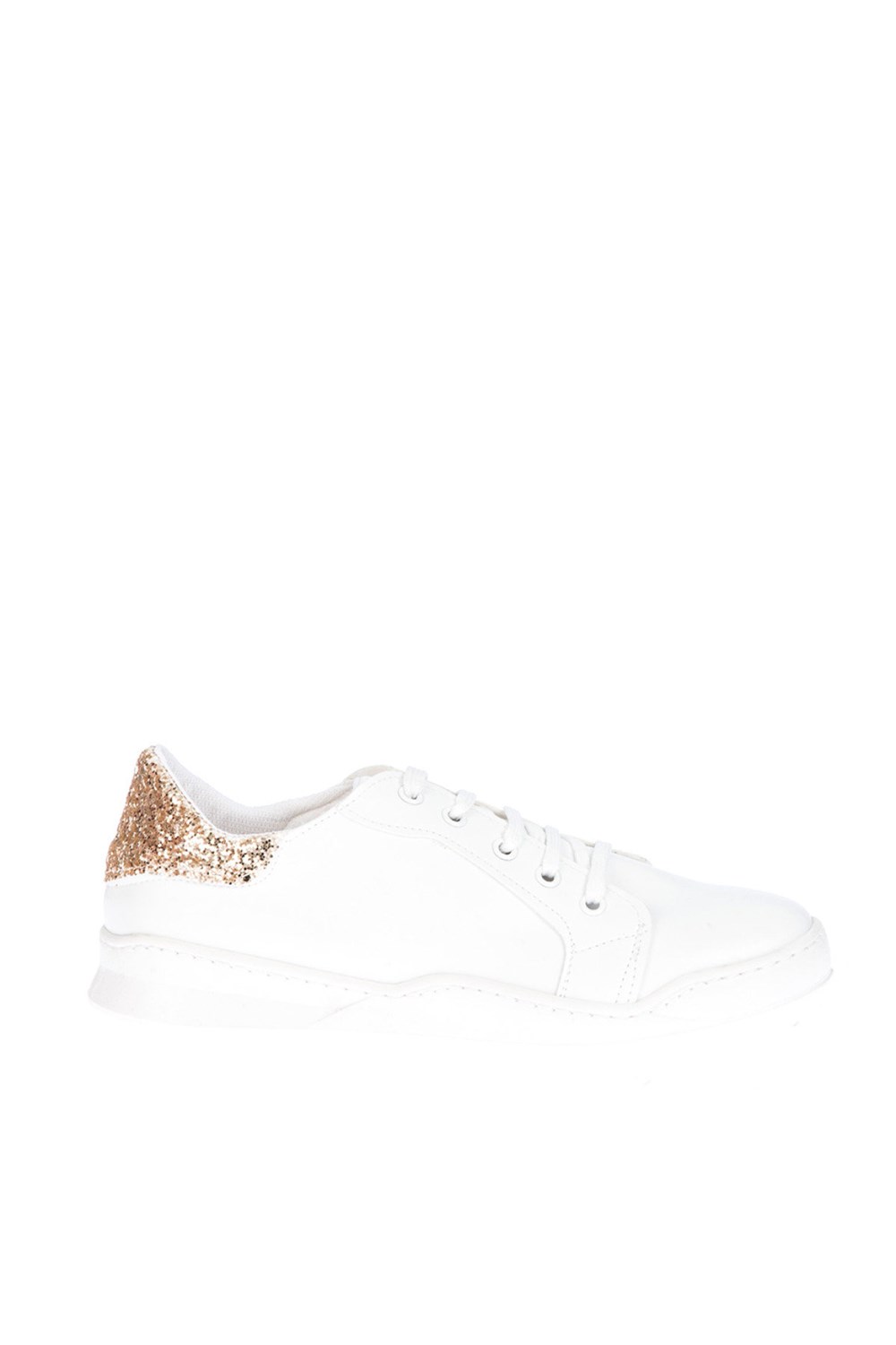 Fox Shoes Beyaz/Dore Kadın Sneakers D735636009