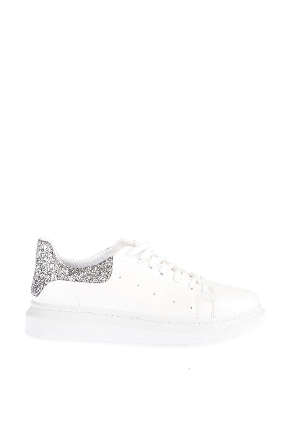 Fox Shoes Beyaz/Lame Sim Kadın Sneakers D615678509