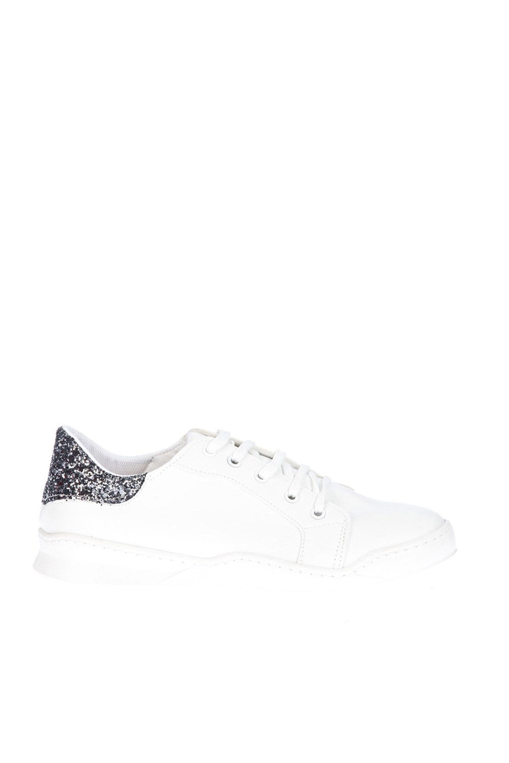 Fox Shoes Beyaz/Platin Kadın Sneakers D735636009