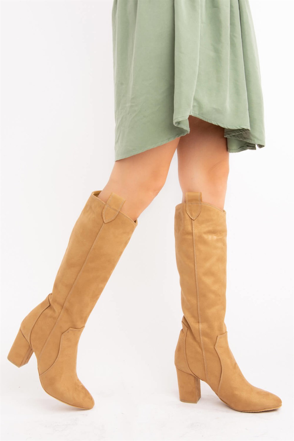 Fox Shoes Camel Kadın Çizme E340807102