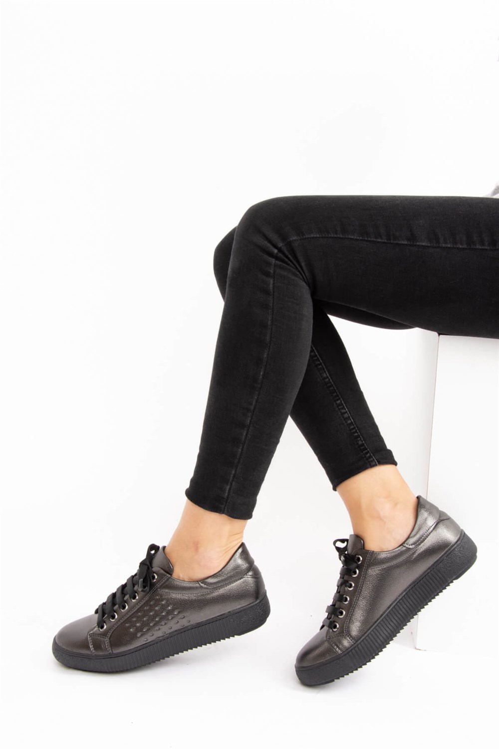 Fox Shoes Füme Kadın Sneakers E540154609