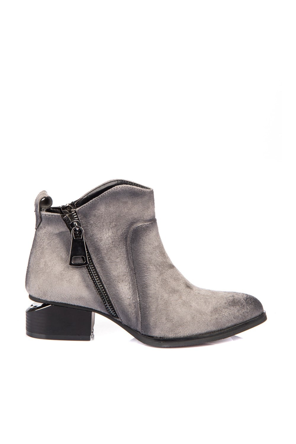 Fox Shoes Gri Kadın Bot C518501002