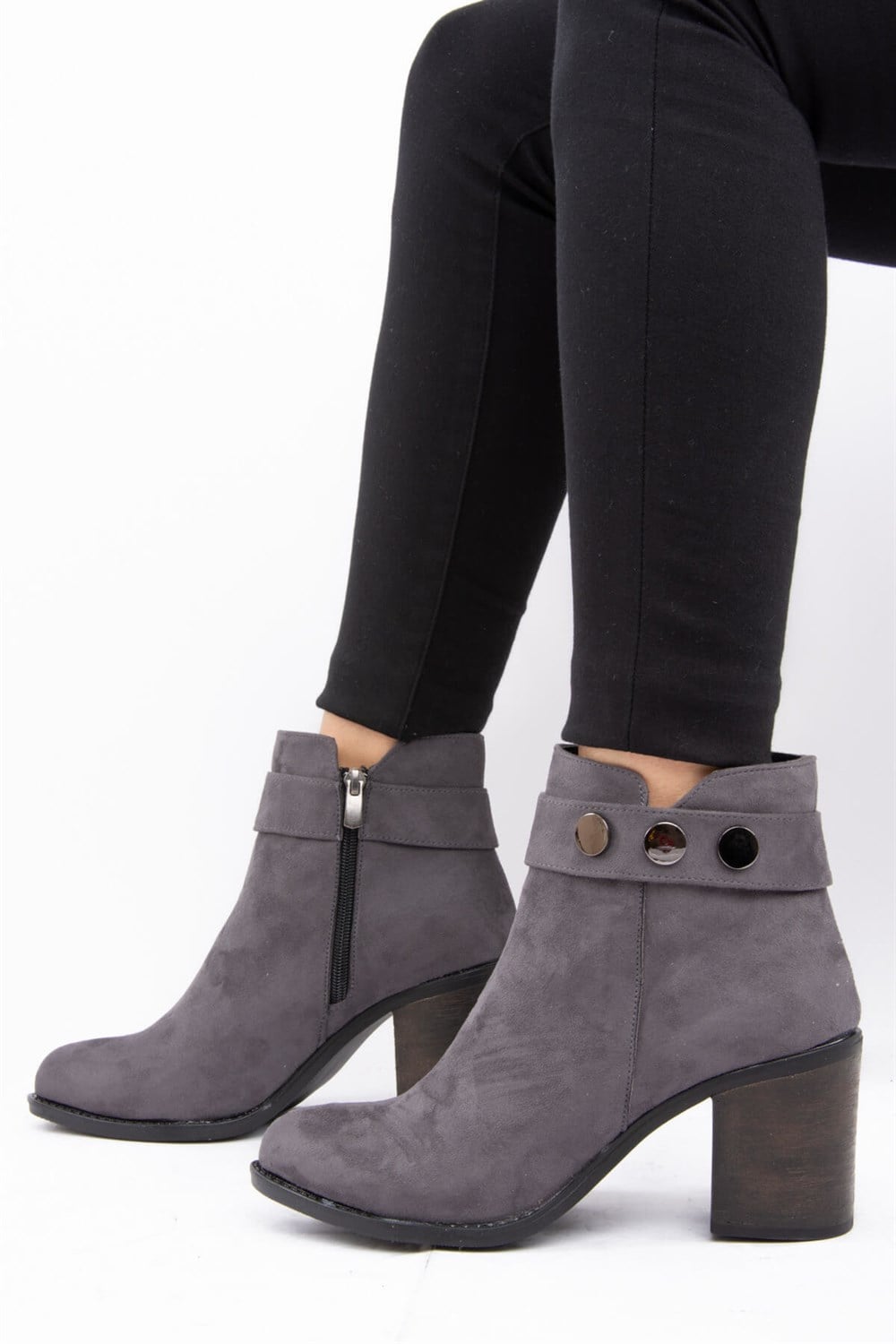 Fox Shoes Gri Kadın Bot E367051002