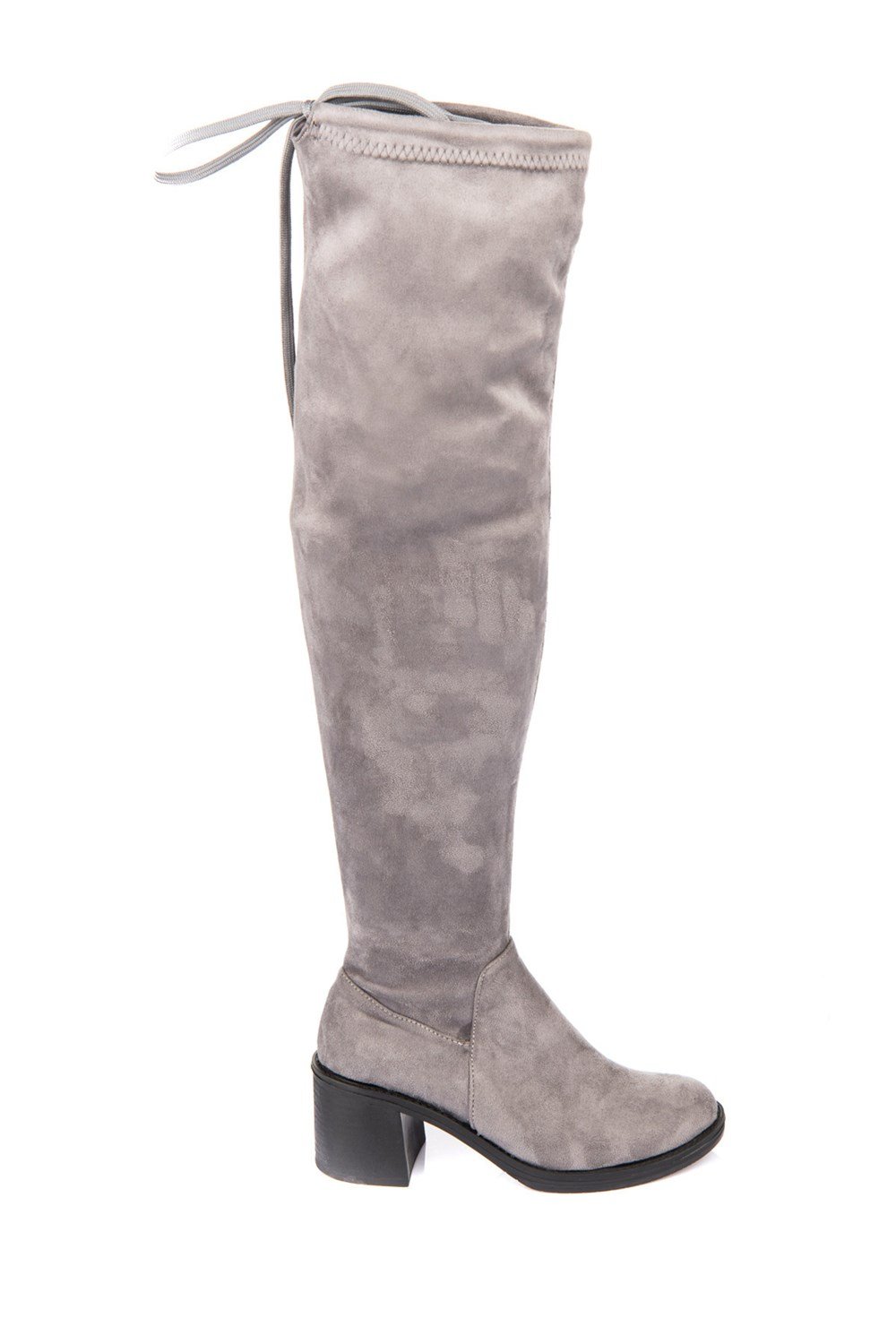 Fox Shoes Gri Kadın Çizme C860300102