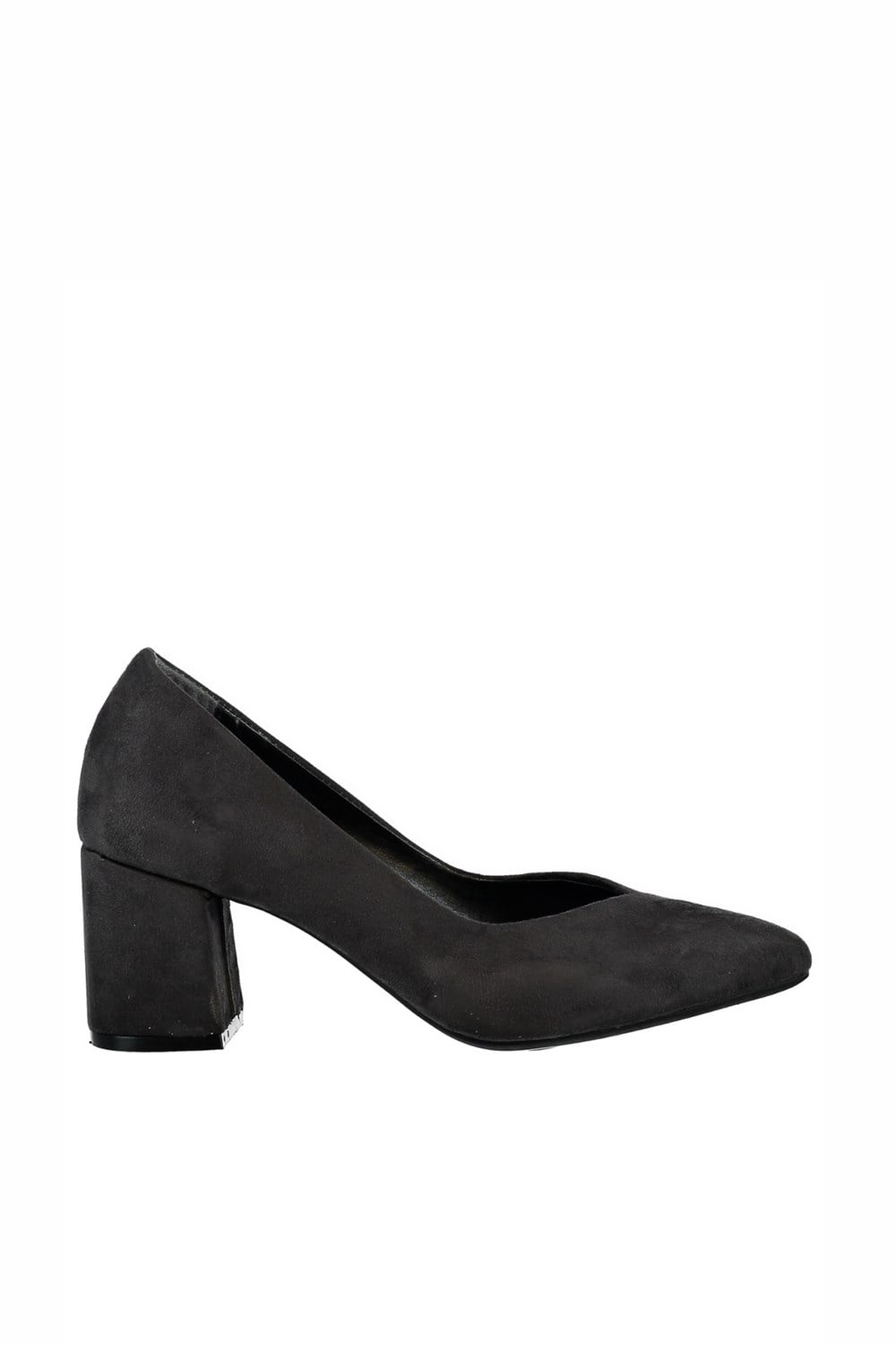 Fox Shoes Gri Kadın Topuklu Ayakkabı C820070202