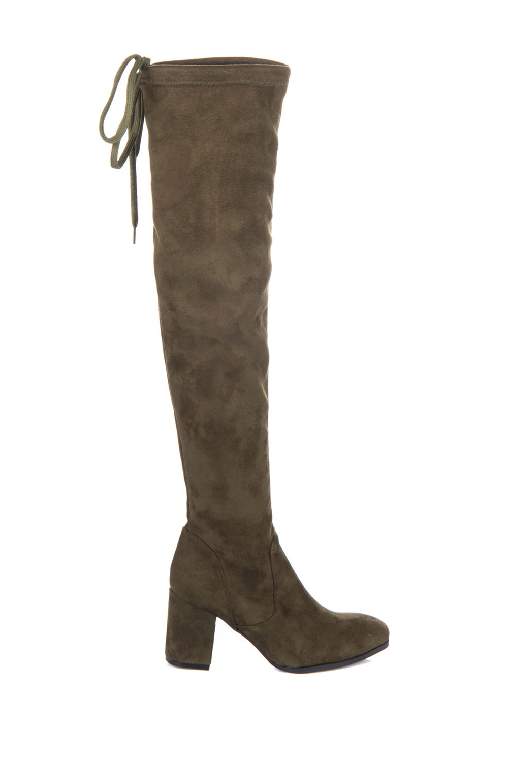 Fox Shoes Haki Kadın Çizme C860400102