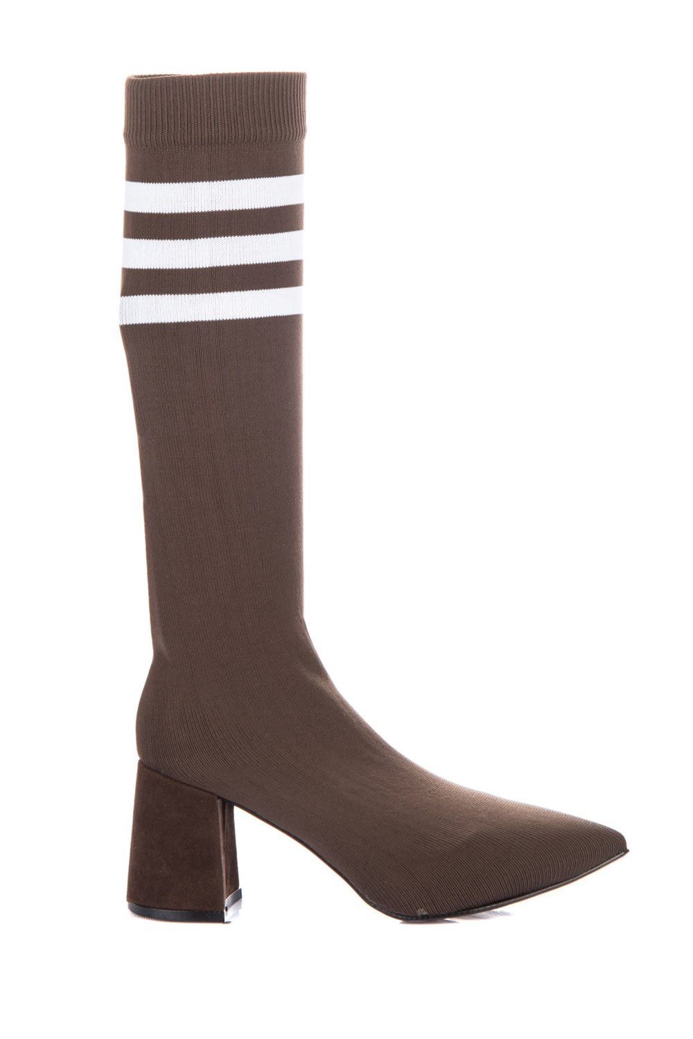 Fox Shoes Kahverengi/Beyaz Kadın Bot C340116804