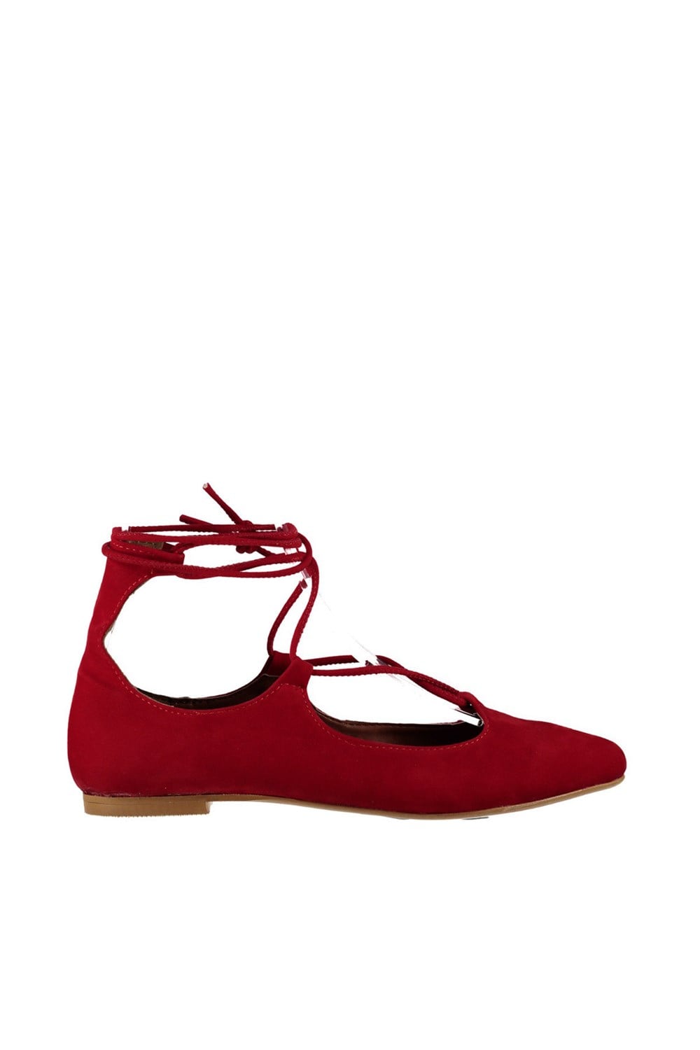 Fox Shoes Kırmızı Kadın Babet A726480002