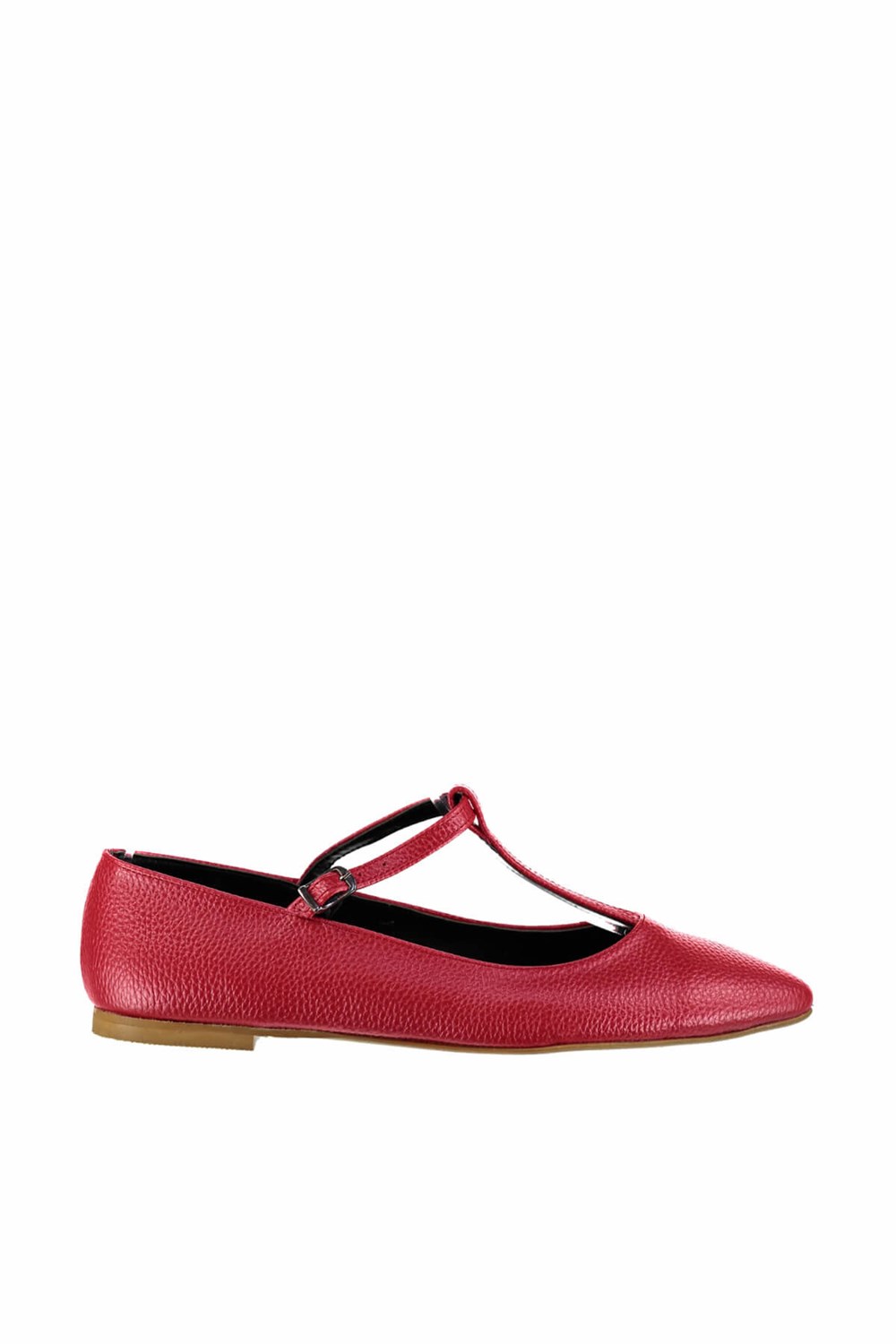 Fox Shoes Kırmızı Kadın Babet D430785009