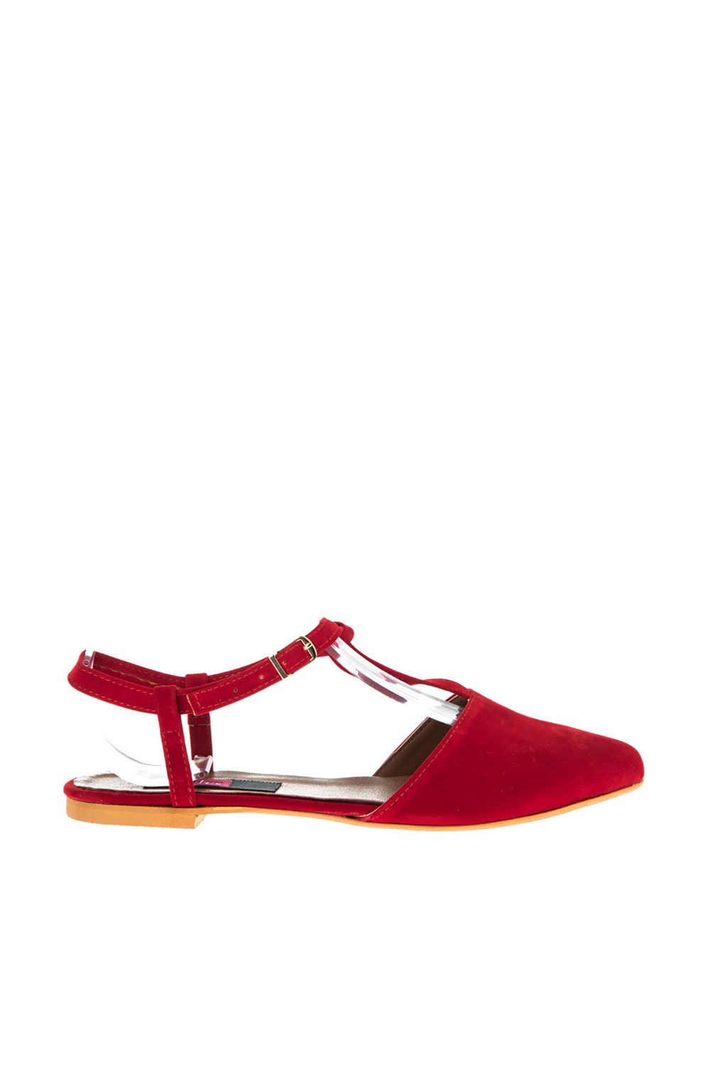 Fox Shoes Kırmızı Kadın Babet D726046702