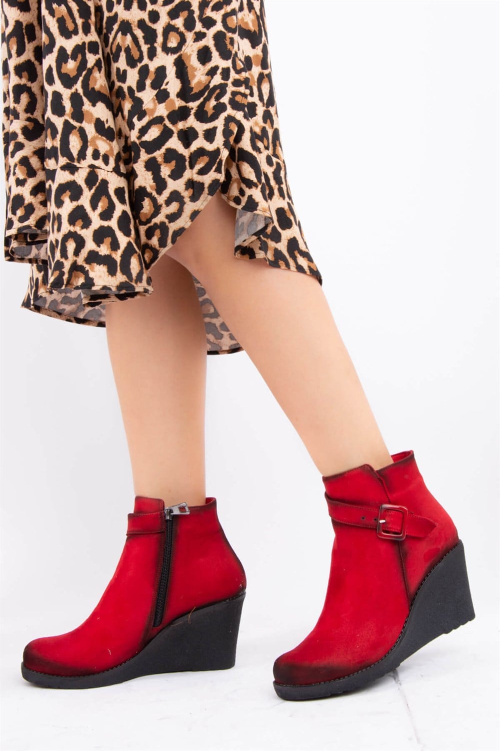 Fox Shoes Kırmızı Kadın Bot E674320102