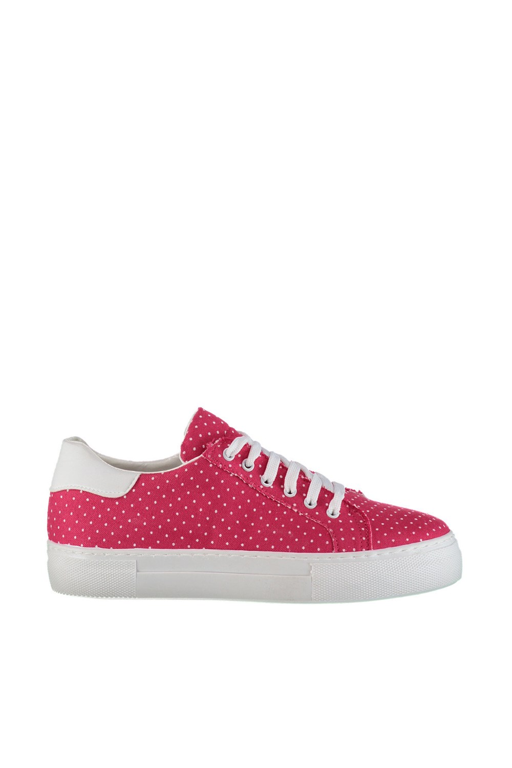Fox Shoes Kırmızı/Beyaz Kadın Sneakers D270561505