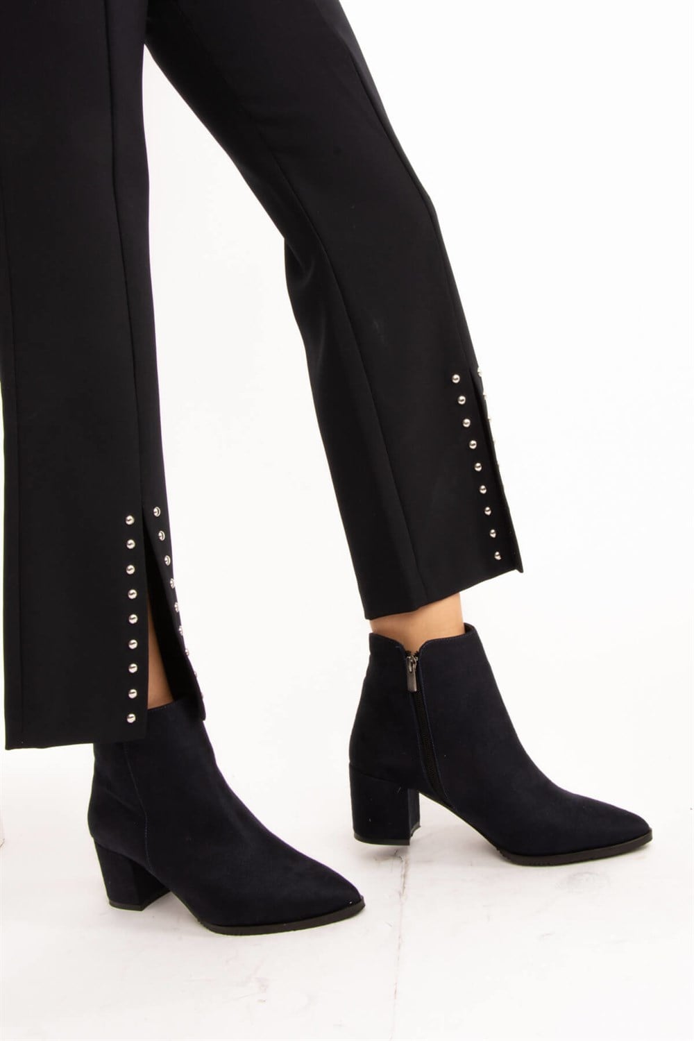 Fox Shoes Lacivert Kadın Bot E737021002