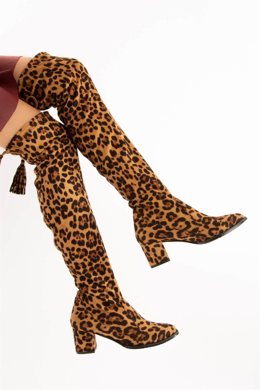 Leopar Kadın Çizme E752095102