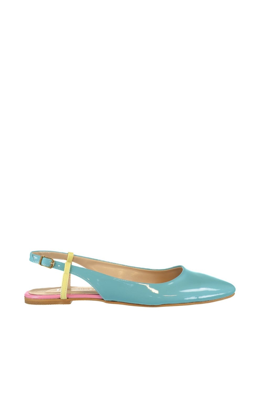Fox Shoes Mavi Kadın Babet B430281508