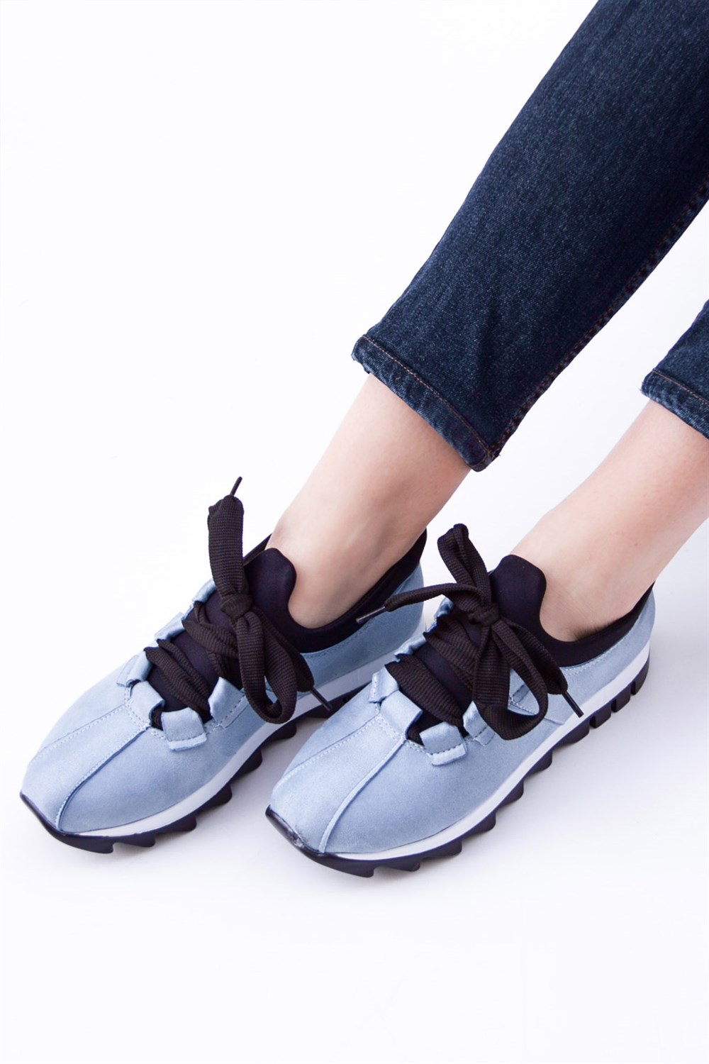 Fox Shoes Mavi Kadın Sneakers D425180202
