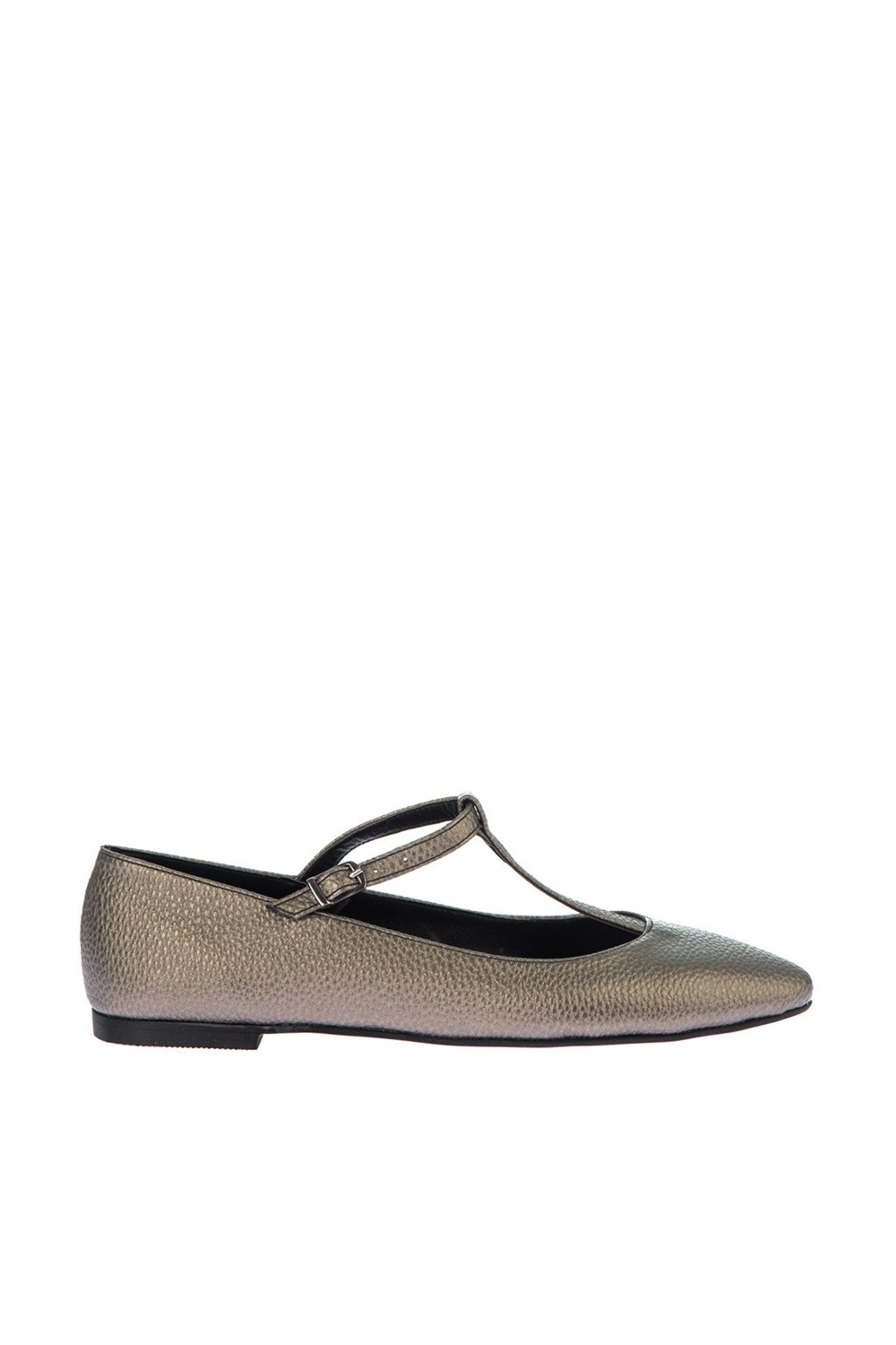 Fox Shoes Platin Kadın Babet D430785009