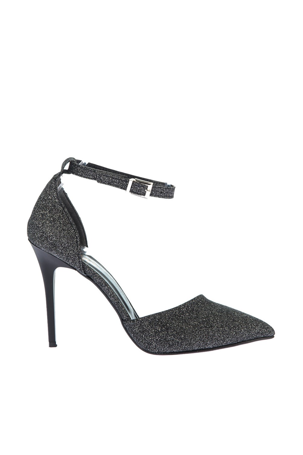 Fox Shoes Platin Kadın Topuklu Ayakkabı D340086546