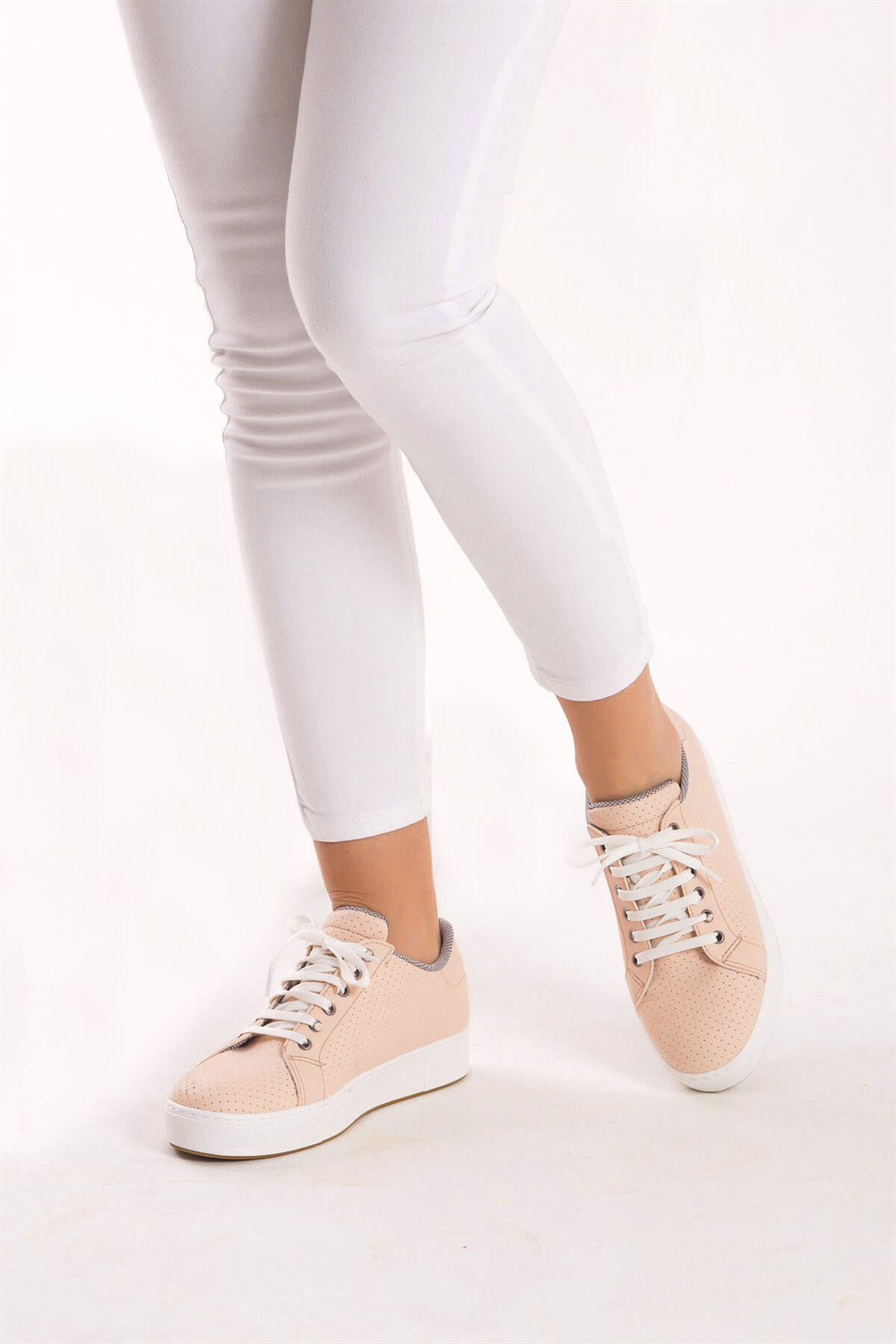 Fox Shoes Pudra Kadın Sneakers D288473409