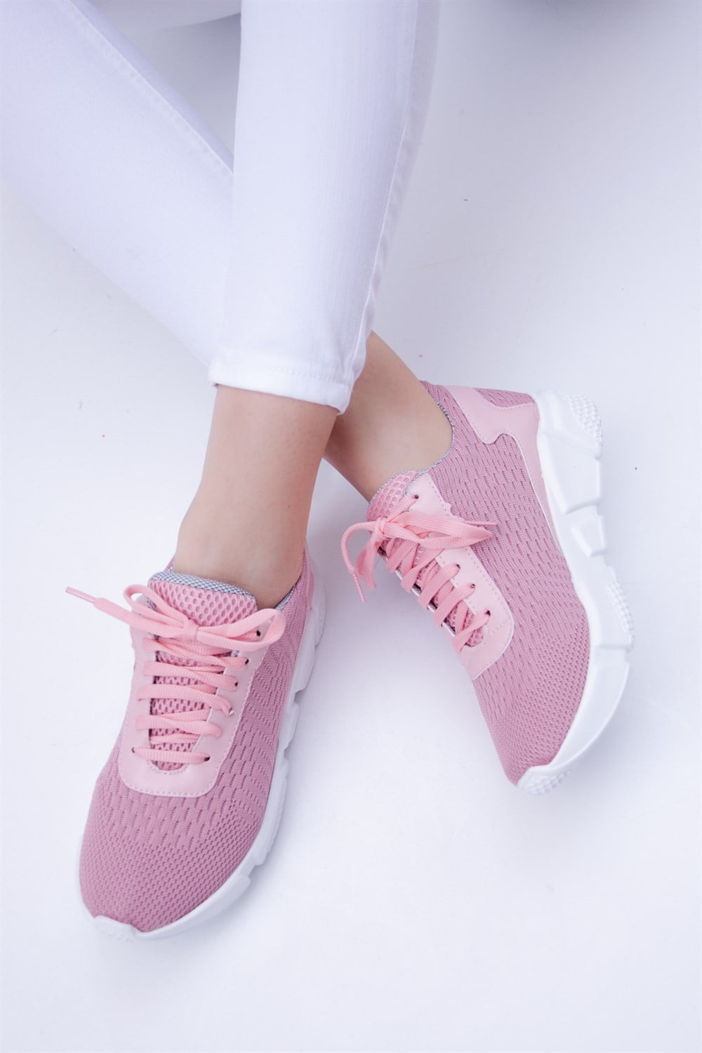 Fox Shoes Pudra Kadın Sneakers D350004406