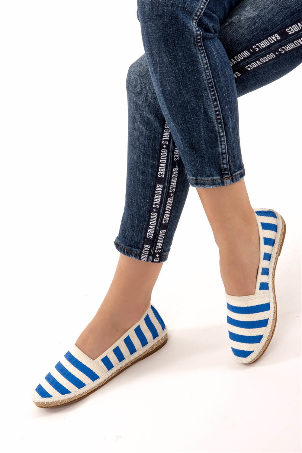 Fox Shoes Saks Mavi Kadın Ayakkabı D587954505