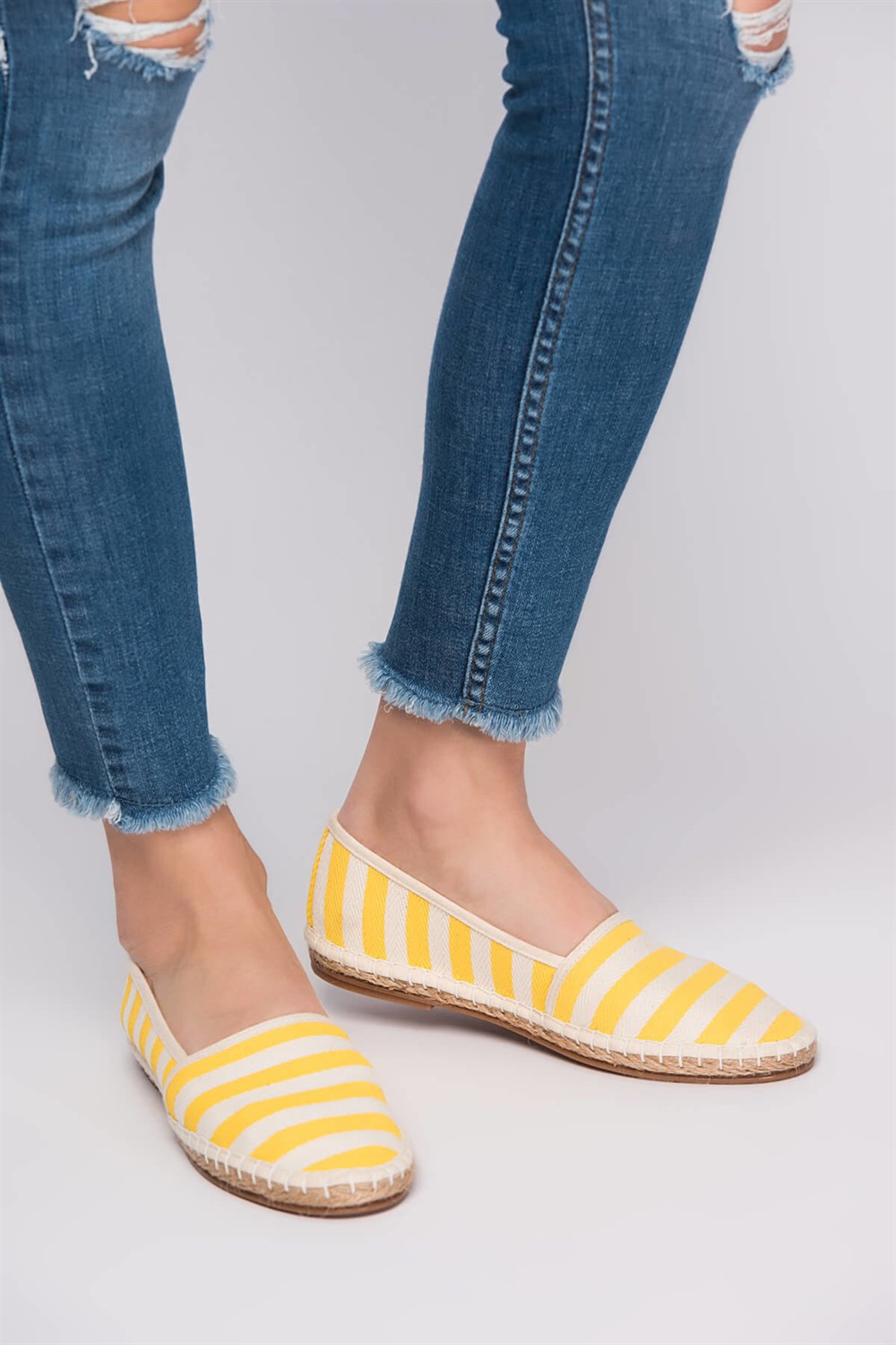 Fox Shoes Sarı Kadın Ayakkabı D587954505